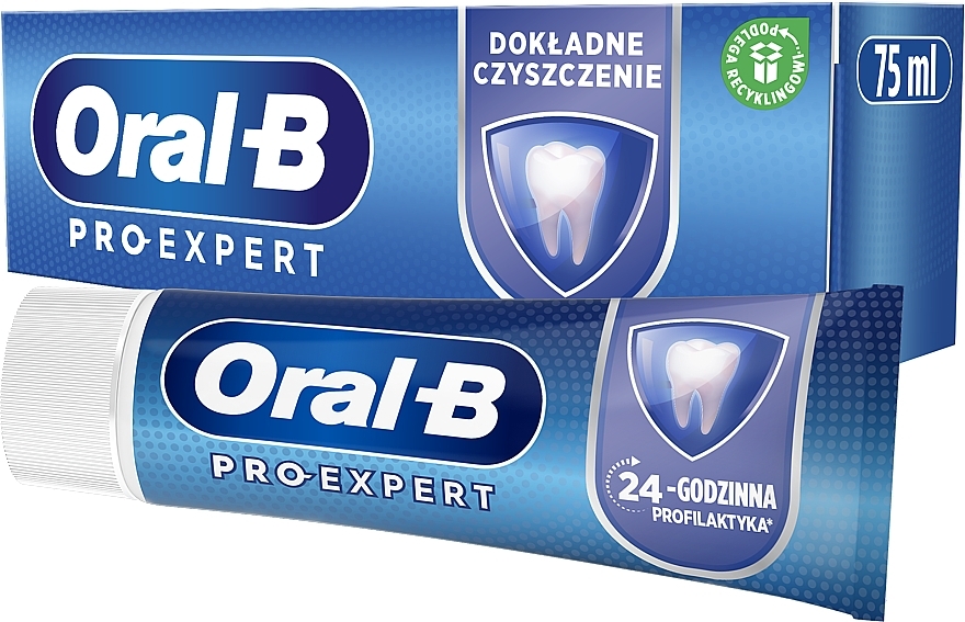 Głęboko oczyszczająca pasta do zębów - Oral-B Pro-Expert Deep Cleaning Toothpaste Smooth Mint — Zdjęcie N2