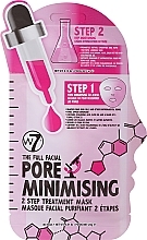 Kup Maseczka do twarzy, nawilżająca - W7 The Full Facial Pore Minimising 2 Step Treatment Sheet Face Mask Moisturiser 