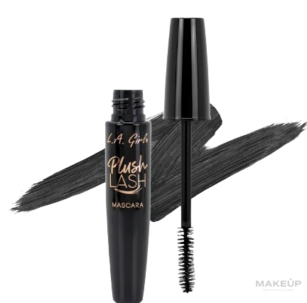 Tusz do rzęs - L.A. Girl Mascara Plush Lash — Zdjęcie GMS658 - Velvety Black