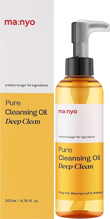 Olej hydrofilowy do głębokiego oczyszczania twarzy - Manyo Pure Cleansing Oil Deep Clean — Zdjęcie N2