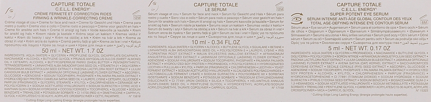 Zestaw - Dior Capture Totale (f/ser/10ml + eye/ser/5ml + f/cr/50ml + pouch) — Zdjęcie N3