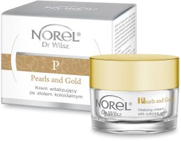 Regenerujący krem ze złotem koloidalnym do skóry dojrzałej - Norel Pearls and Gold Revitalizing Cream — Zdjęcie N1
