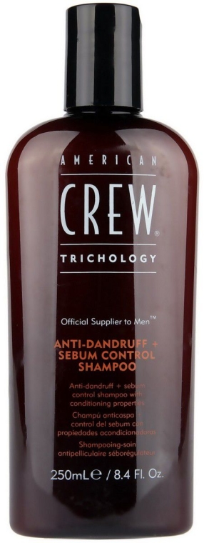 Przeciwłupieżowy szampon regulujący wydzielanie sebum - American Crew Anti Dandruff+Sebum Control Shampoo — Zdjęcie N3