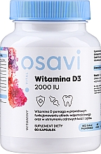 Kup Suplement diety Witamina D3 2000 IU - Osavi