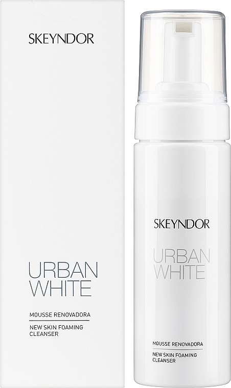 Odmładzająca pianka oczyszczająca - Skeyndor Urban White New Skin Foaming Cleanser — Zdjęcie N2