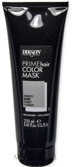 Maska do włosów farbowanych 3 w 1 - Dikson Prime Hair Color Mask — Zdjęcie Argento