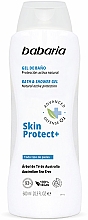 Żel pod prysznic i do kąpieli - Babaria Bath & Shower Gel Skin Protect + — Zdjęcie N1