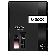 Kup Mexx Black Woman - Zestaw (edt/30ml + sh/gel/50ml)