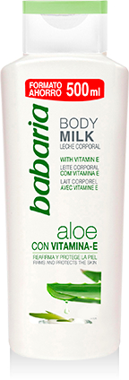 Mleczko do ciała z aloesem i witaminą E - Babaria Body Milk Aloe Vera + vit. E  — Zdjęcie N1