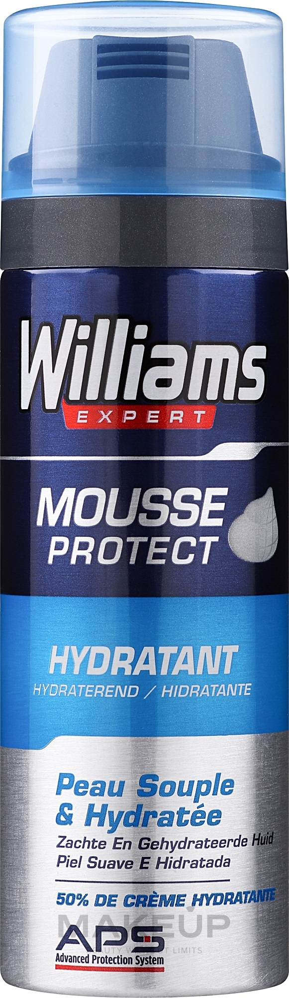 Nawilżająca pianka do golenia - Williams Expert Protect Hydratant Shaving Foam — Zdjęcie 200 ml