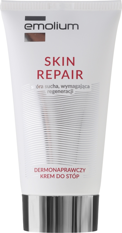 Dermonaprawczy krem do stóp do skóry suchej i wymagającej regeneracji - Emolium Skin Repair Cream — Zdjęcie N2