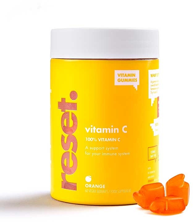 Suplement diety Vitamin C - Reset Vitamins C Gummies — Zdjęcie N1