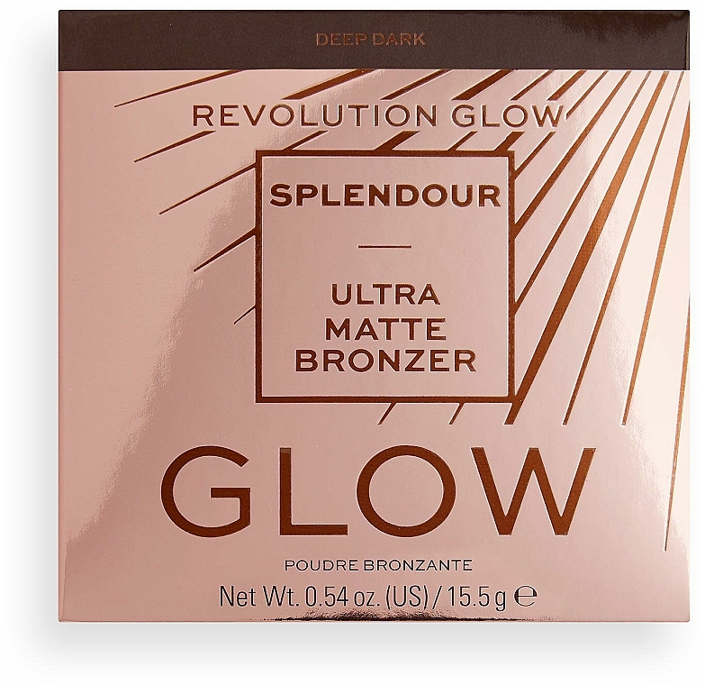 Bronzer do twarzy i ciała - Makeup Revolution Glow Splendour Bronzer  — Zdjęcie N2