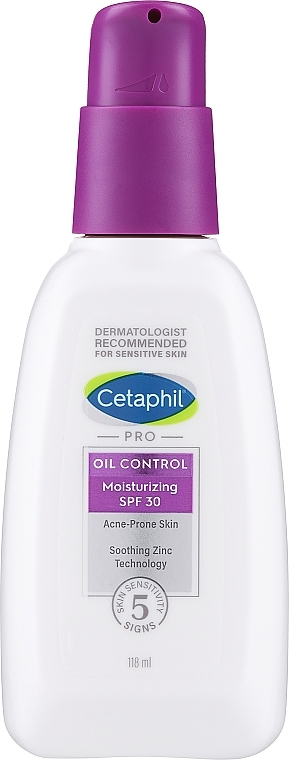 Krem nawilżająco-matujący SPF 30 - Cetaphil Pro Oil Control Moisturizing Cream SPF 30 — Zdjęcie N1