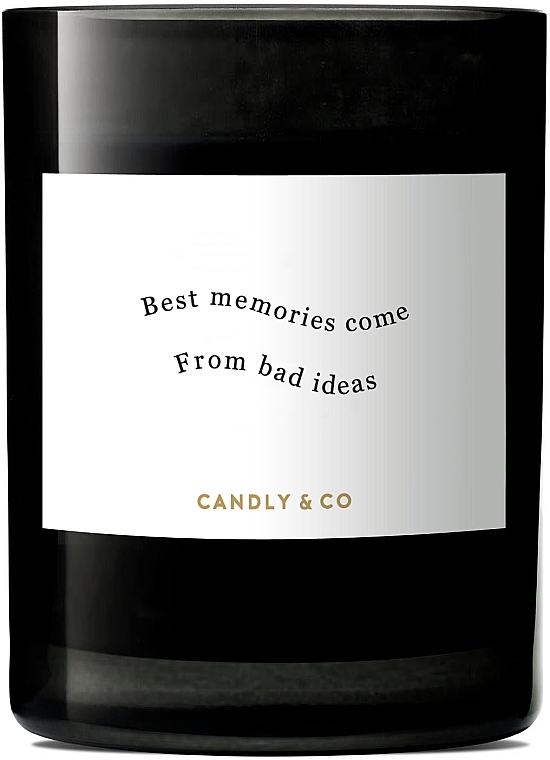 Świeca zapachowa - Candly & Co No.2 Candle Best Memories Come From Bad Ideas — Zdjęcie N1