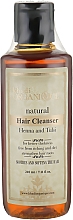 Kup Naturalny ziołowy szampon ajurwedyjski Henna i tulasi - Khadi Organique Hair Cleanser Henna And Tulsi