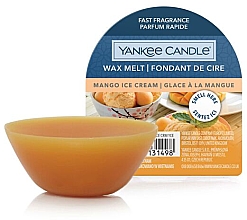 Wosk aromatyczny - Yankee Candle Mango Ice Cream Wax Melt — Zdjęcie N1