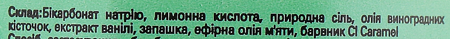 Bomba do kąpieli Czekoladowy miętowy brownie - Dolce Vero — Zdjęcie N3