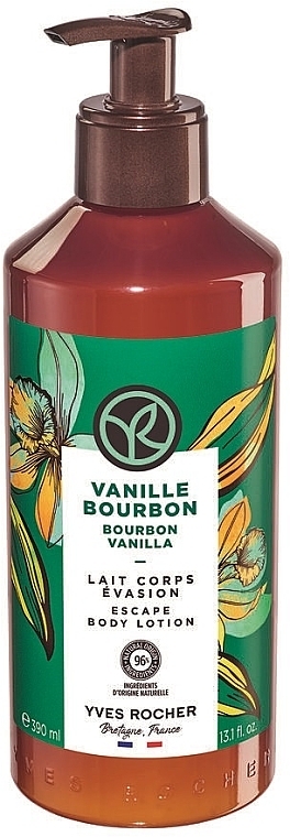 Mleczko do ciała Wanilia bourbon - Yves Rocher Bourbon Vanilla Escape Body Lotion — Zdjęcie N1