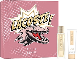 Kup Lacoste Pour Femme Festive Gift Set - Zestaw (edp 50 ml + b/lot 50 ml)