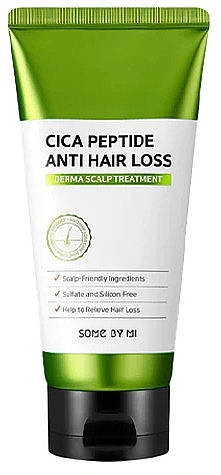 Wzmacniająca maska do włosów z centellą i peptydami - Some By Mi Cica Peptide Anti Hair Loss Derma Scalp Treatment — Zdjęcie N5