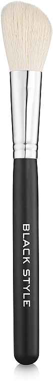 Pędzel z kozim włosiem do różu i korektora, W0190 - CTR Black Style — Zdjęcie N1