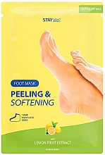 Kup Złuszczająca maseczka zmiękczająca do stóp z ekstraktem z cytryny - Stay Well Peeling & Softening Foot Mask