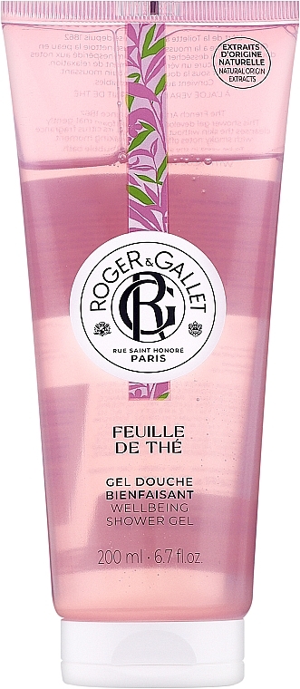 Roger&Gallet Feuille de The Wellbeing Shower Gel - Żel pod prysznic — Zdjęcie N1