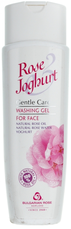 Oczyszczający żel do twarzy Róża i jogurt - Bulgarian Rose Rose & Joghurt Gentle Care Washing Face Gel — Zdjęcie N2