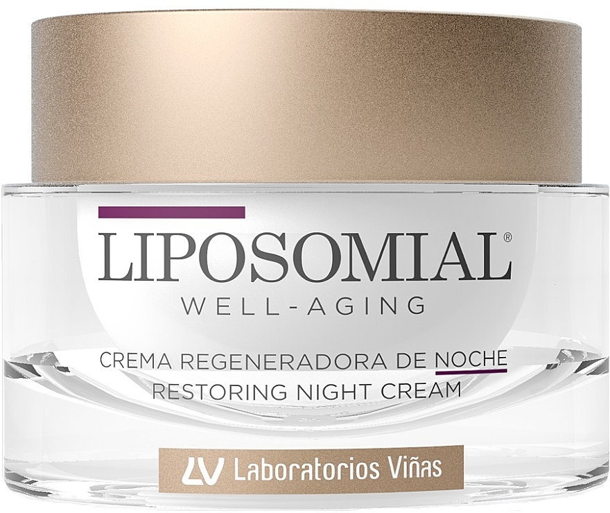 Krem regenerujący na noc - Liposomial Well-Aging Restoring Night Cream — Zdjęcie N1