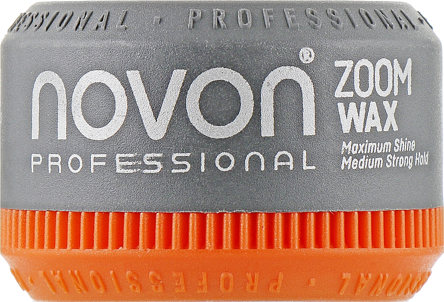 Średnio utrwalająca pomada do włosów - Novon Professional Zoom Wax Medium Hold — Zdjęcie N1