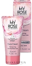 Kup Nawilżający krem ​​do twarzy z ekstraktem z róży damasceńskiej - My Rose Moisturizing Face Cream