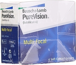 Kup PRZECENA! Soczewki kontaktowe, promień krzywizny 8.6 mm, Low, 6 szt. - Bausch & Lomb PureVision Multi-Focal *