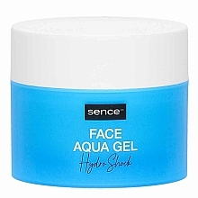 Nawilżający żel do twarzy - Sence Face Aqua Gel Hydro Shock — Zdjęcie N1