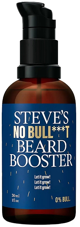 Kuracja do brody dla mężczyzn - Steve`s No Bull***t Beard Booster — Zdjęcie N1