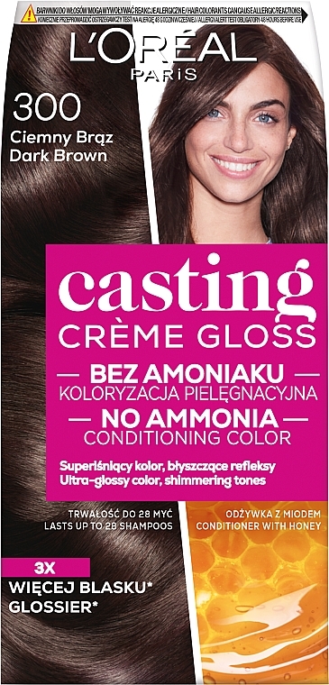 PRZECENA! L'Oréal Paris Casting Crème Gloss - Farba do włosów bez amoniaku * — Zdjęcie N1