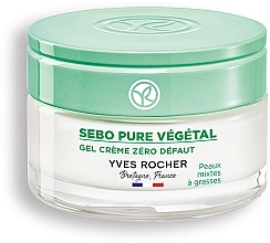 Żel-krem do twarzy - Yves Rocher Sebo Pure Vegetal Zero Blemish Gel Cream — Zdjęcie N1