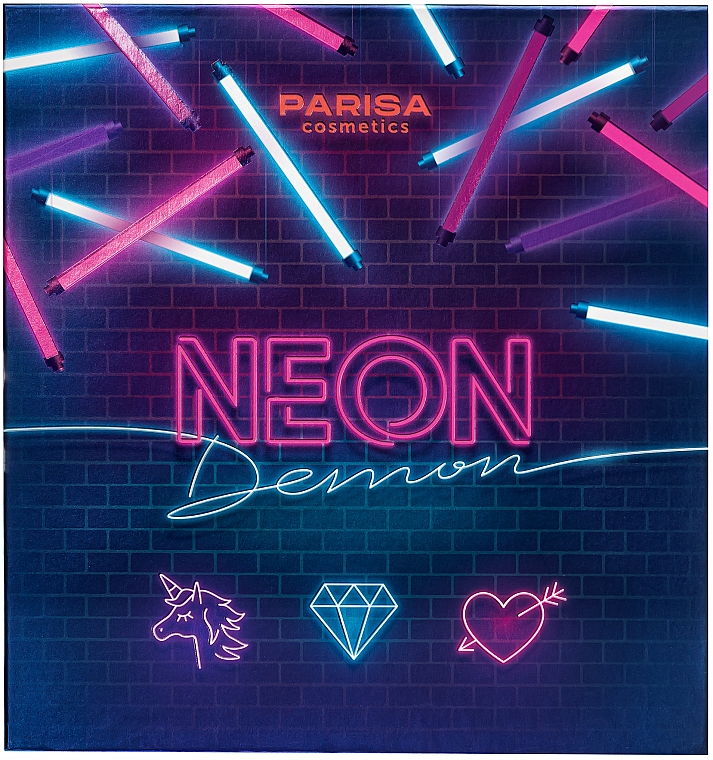 Paletka cieni do powiek - Parisa Cosmetics Neon Demon Eyeshadow Palette — Zdjęcie N2