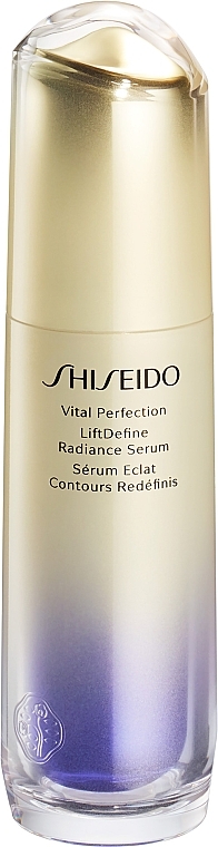 PRZECENA! Ujędrniające serum do twarzy nadające młody wygląd - Shiseido Unisex Vital Perfection LiftDefine Radiance Serum * — Zdjęcie N1