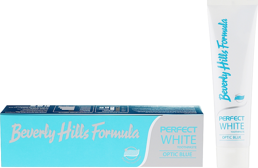 Pasta do zębów - Beverly Hills Formula Perfect White Optic Blue — Zdjęcie N1