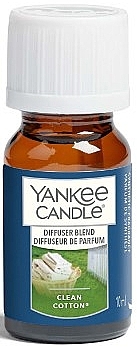 Olejek do dyfuzora ultradźwiękowego Czysta bawełna - Yankee Candle Clean Cotton Ultrasonic Diffuser Aroma Oil  — Zdjęcie N1