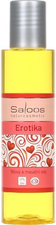 Erotyczna oliwka do masażu ciała - Saloos Erotika Massage Oil — Zdjęcie N2