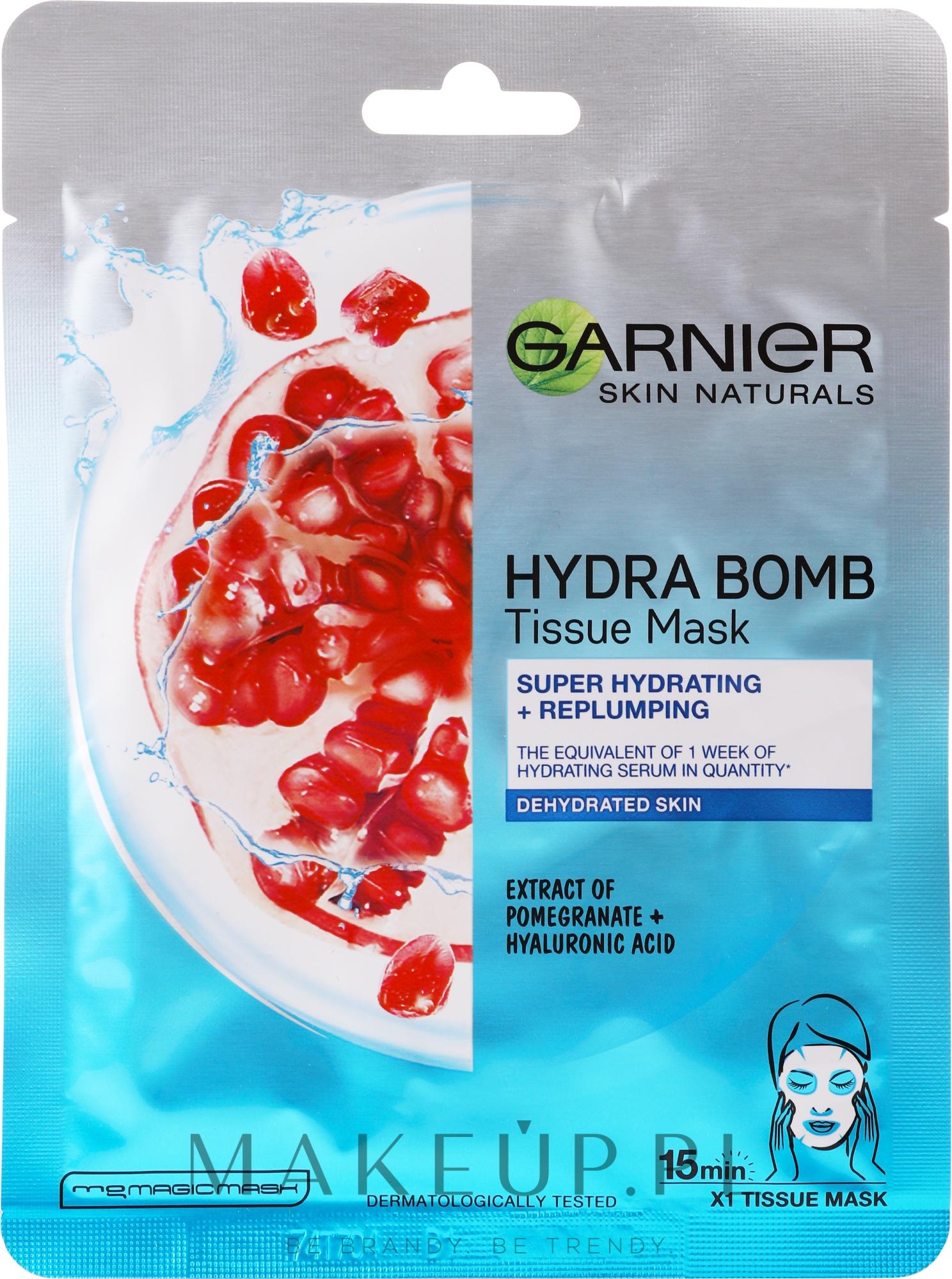 Garnier Skin Naturals Hydra Bomb Tissue Mask Nawilżająca Maska W Płachcie Do Twarzy Makeuppl 2893