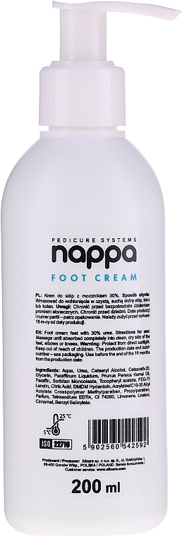 Krem do stóp na pękające pięty z mocznikiem 30% - Silcare Nappa Cream — Zdjęcie N8