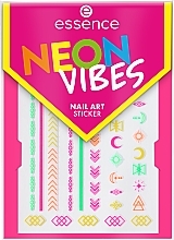 Naklejki na paznokcie - Essence Neon Vibes Nail Art Stickers — Zdjęcie N1