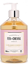 Mydło marsylskie w płynie Liście figowe - Fer A Cheval Marseille Liquid Soap Fig Leaves — Zdjęcie N1