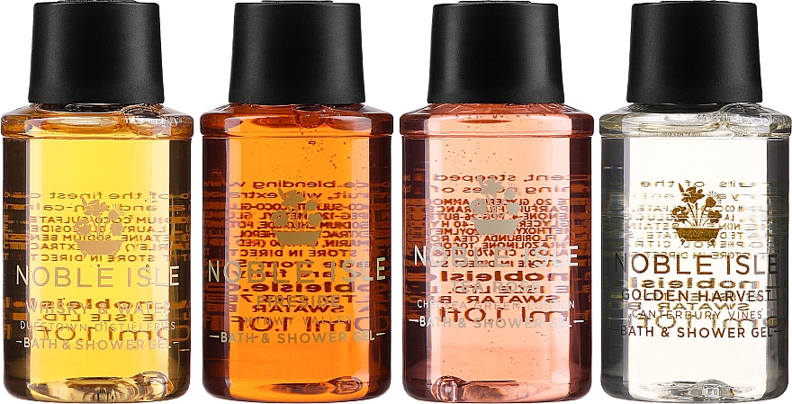 Noble Isle Fragrance Sampler Gift Set - Zestaw (sh/gel 4 x 30 ml) — Zdjęcie N2