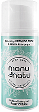 Kup Naturalny krem do stóp z olejem konopnym - Manu Natu Natural Hemp Oil Foot Cream