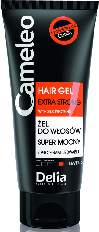 Supermocny żel do włosów - Delia Cosmetics Cameleo Hair Gel Extra Strong — Zdjęcie N1