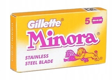 Żyletki do golenia - Gillette Minora Stainless Steel Blades — Zdjęcie N1